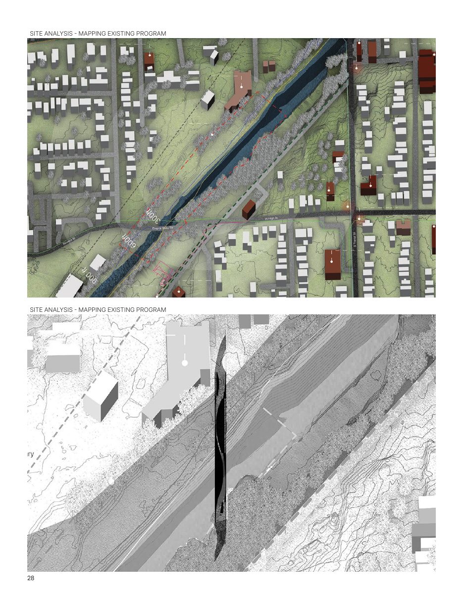 Site analysis — mapping existing program